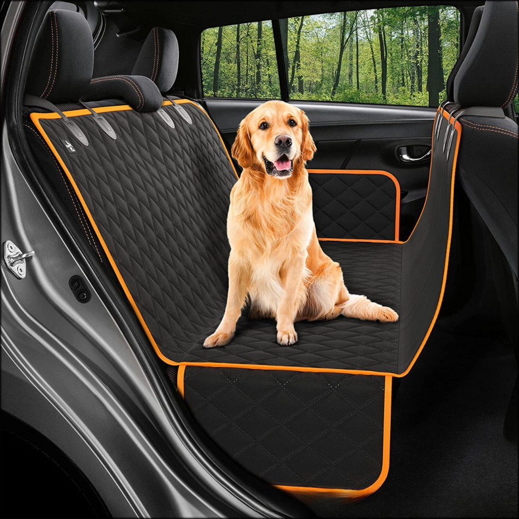 Dog Car Seat Extender with Hard Bottom
