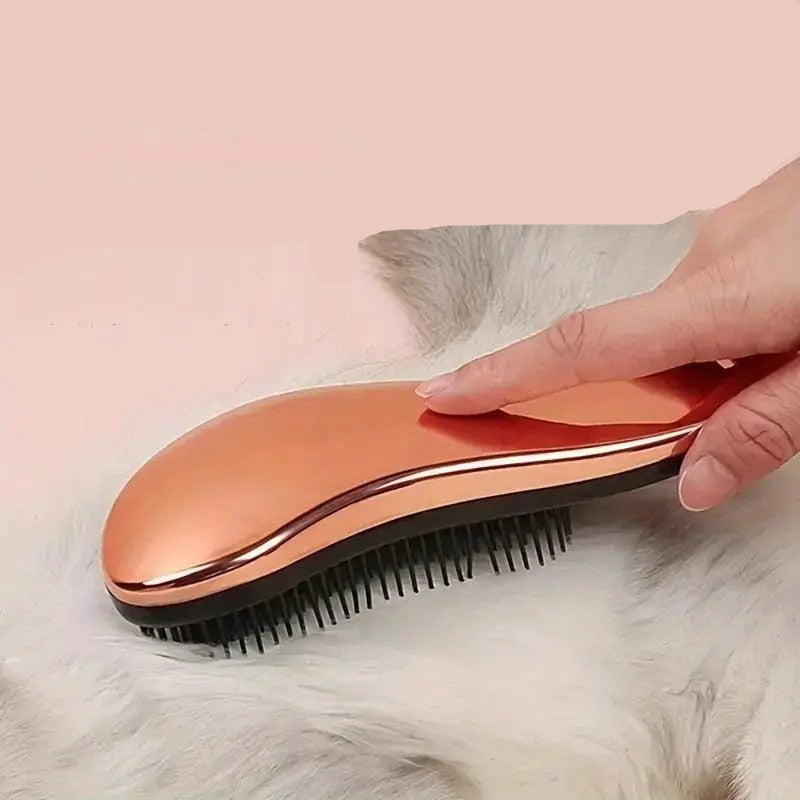 Dual-Function Dog Grooming Comb & Massage Brush