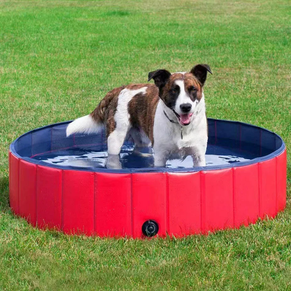 Foldable Dog Pool – Durable Portable Canine Swimming Pool