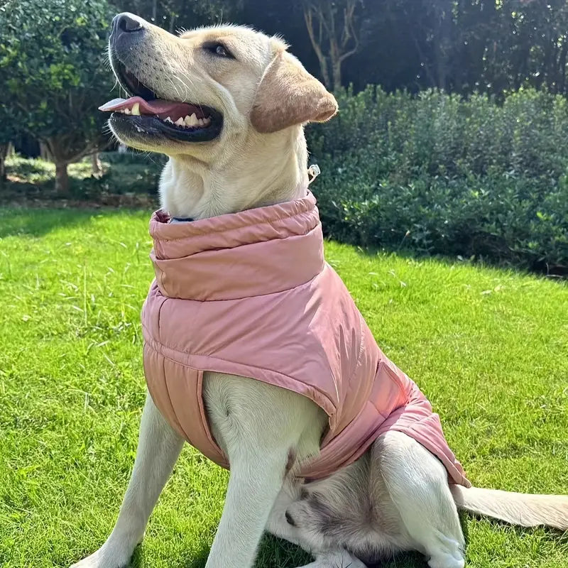 Dog Winter Water-Resistant Vest - Cozy & Adjustable Pet Coat