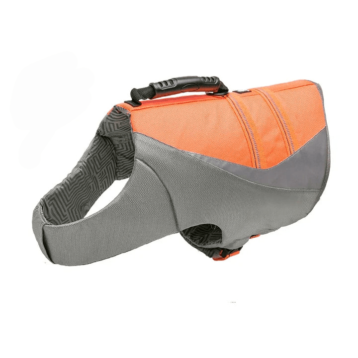 Dog Life Jacket with Adjustable Straps - High Visibility Pet Float Vest
