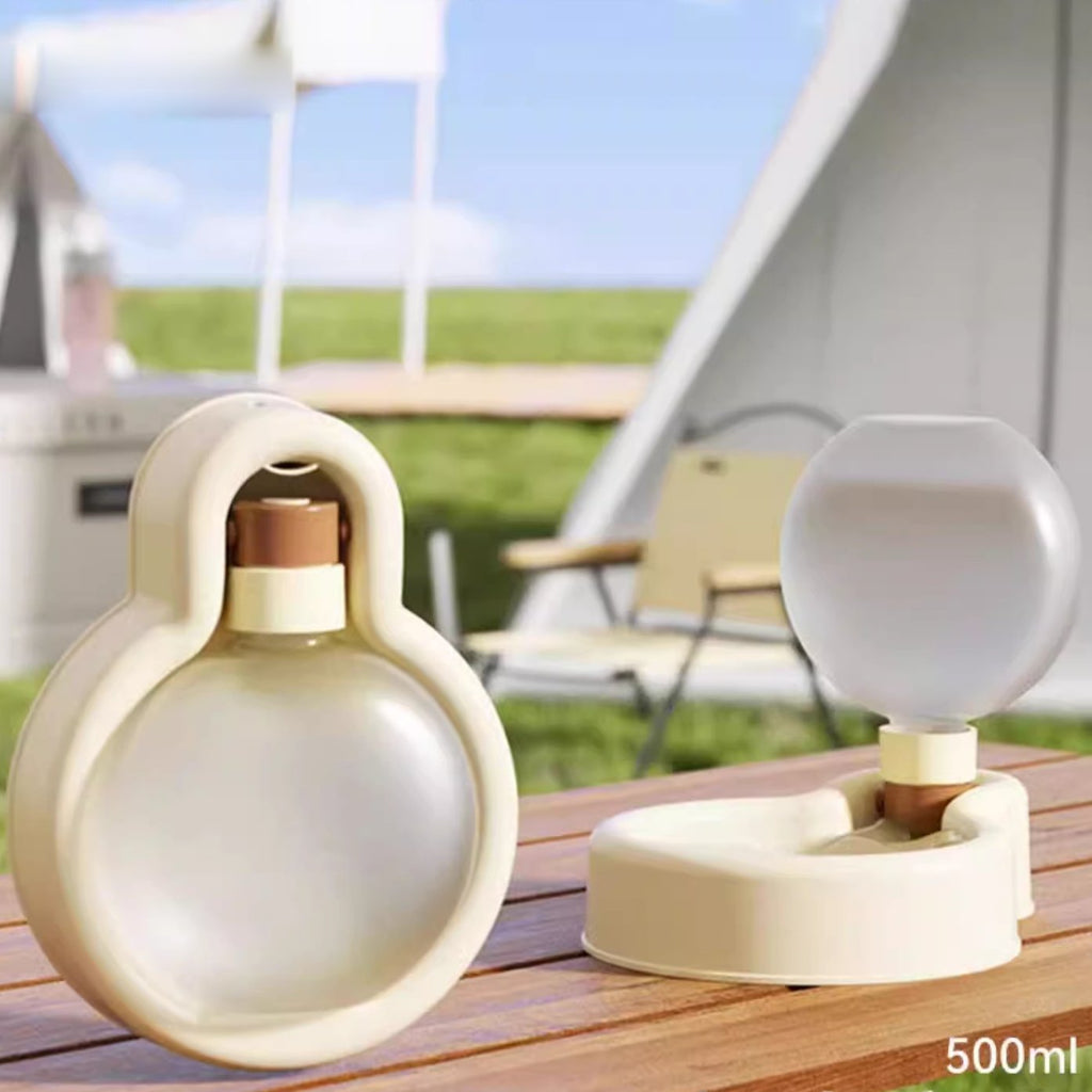 Portable Dog Water Bottle Dispenser for Travel