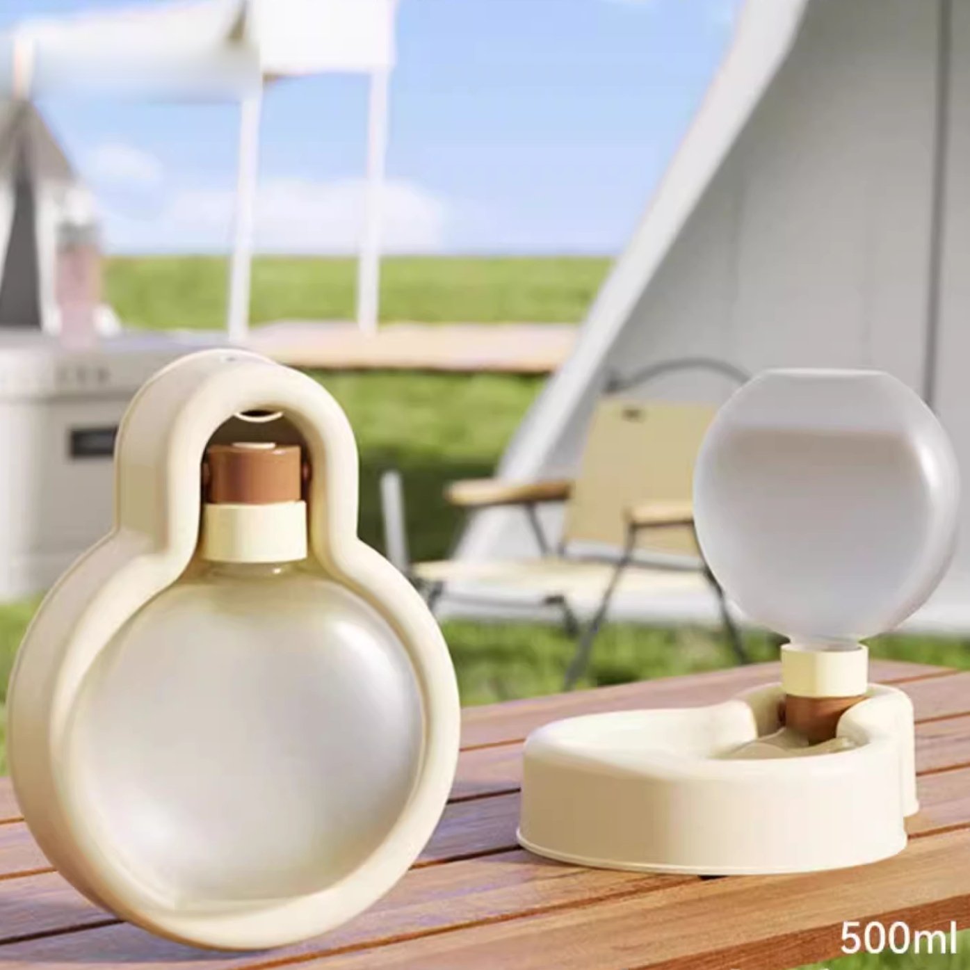 Portable Dog Water Bottle Dispenser for Travel