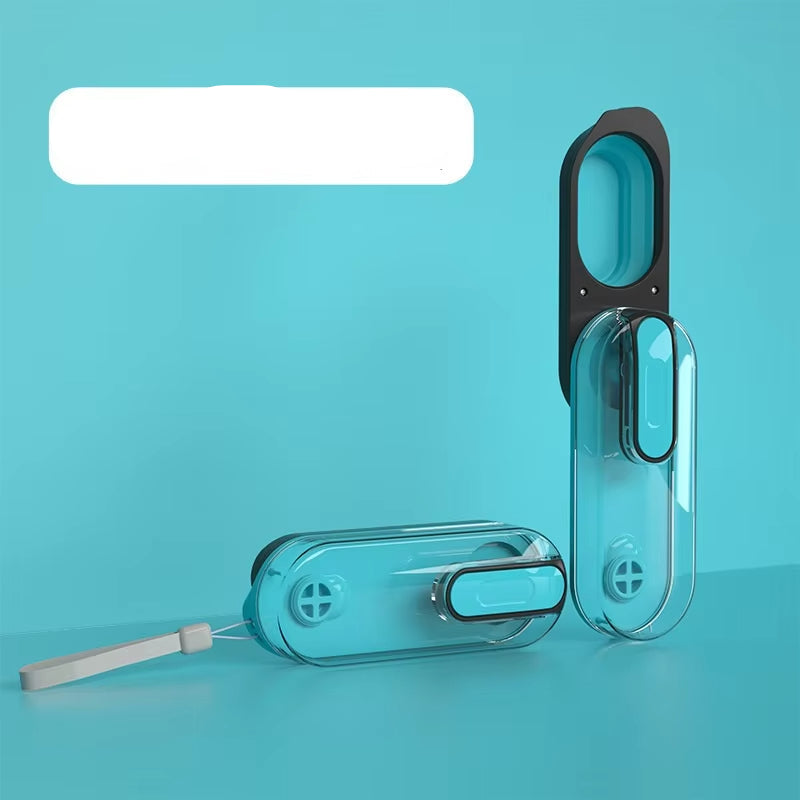 Portable Dog Water Bottle with Foldable Bowl