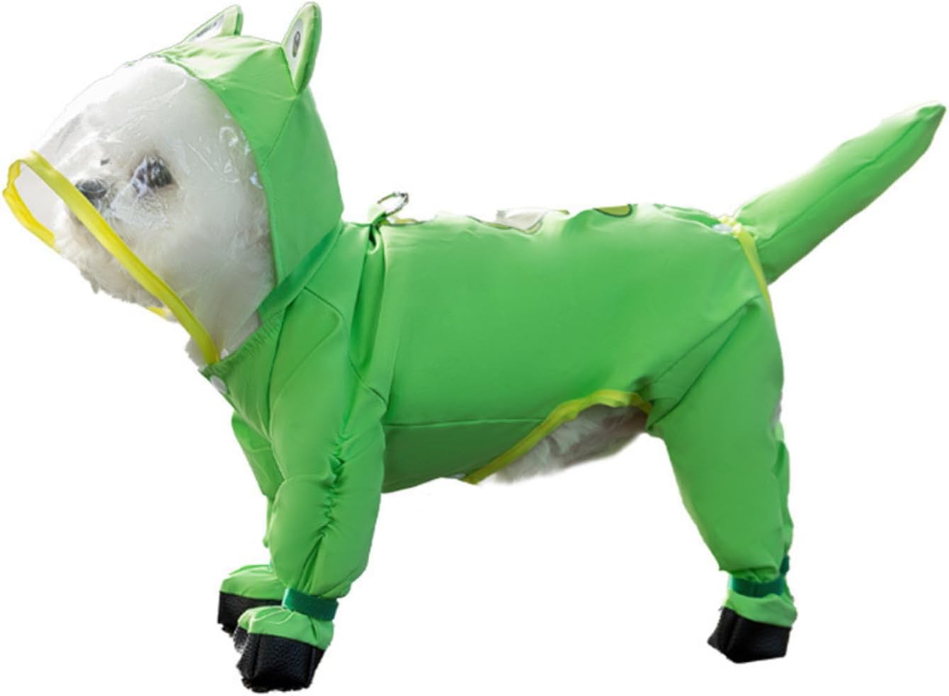 Small Dog Waterproof Raincoat & Booties Set for Rainy Weather