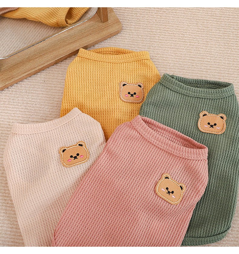 Cozy Waffle Dog Vest for Small to Medium Breeds