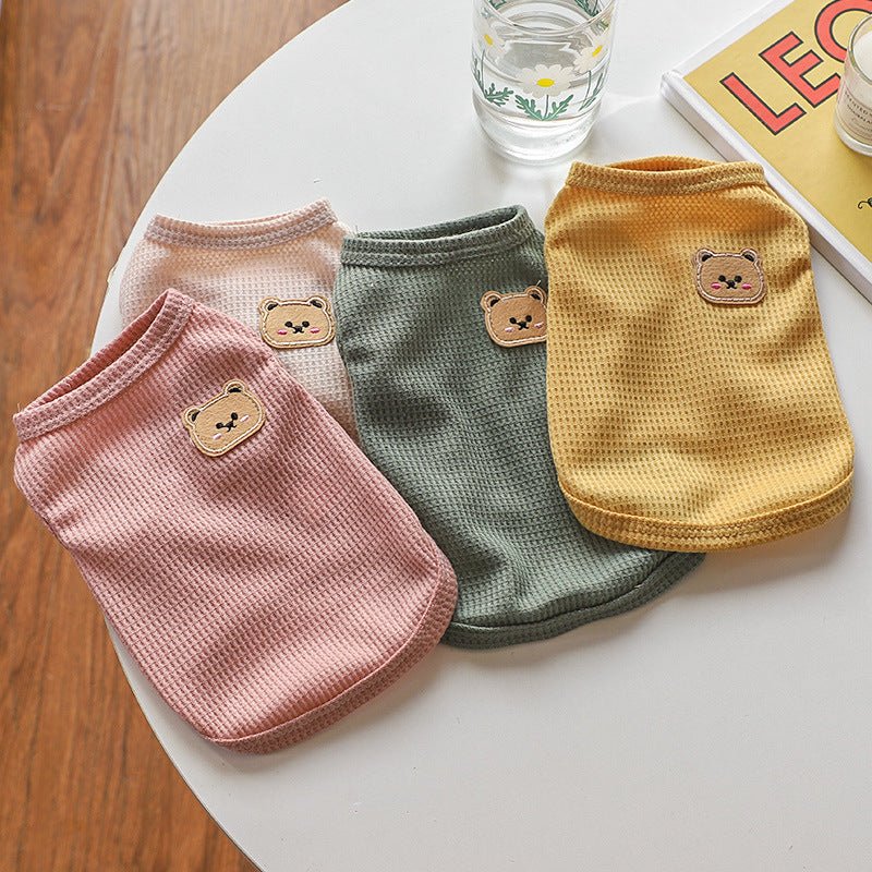Cozy Waffle Dog Vest for Small to Medium Breeds