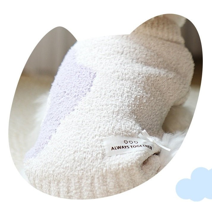 Dog Fleece Sweater for Small to Medium Breeds