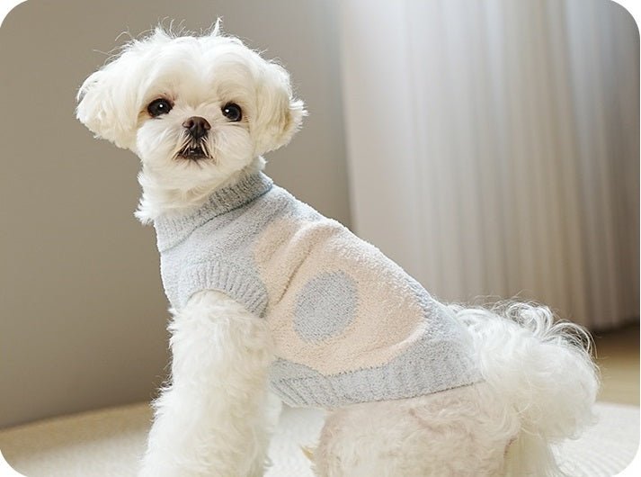 Dog Fleece Sweater for Small to Medium Breeds