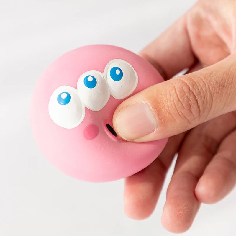 Durable Squeaky Dog Chew Balls - 3 Pack