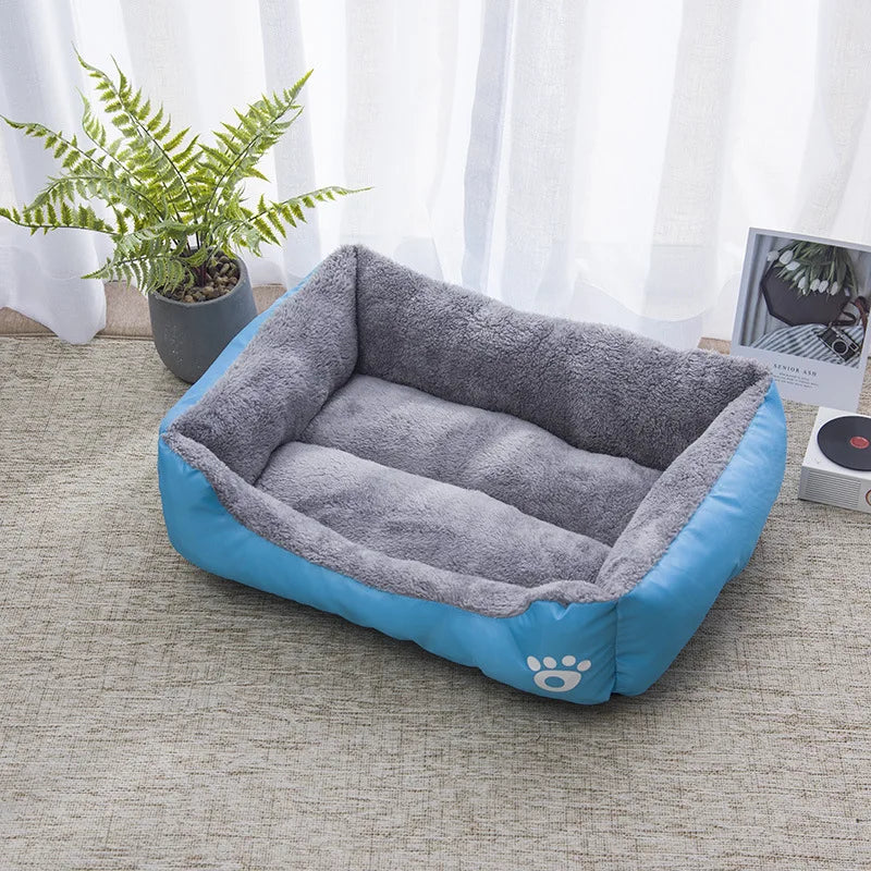 Unisex Waterproof Pet Bed for Winter Comfort