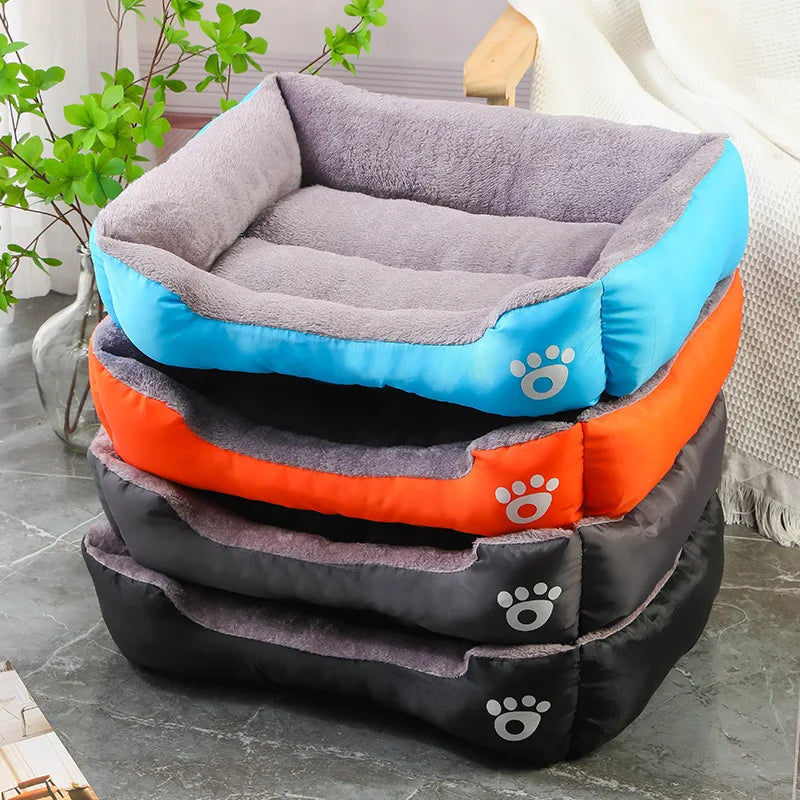 Unisex Waterproof Pet Bed for Winter Comfort