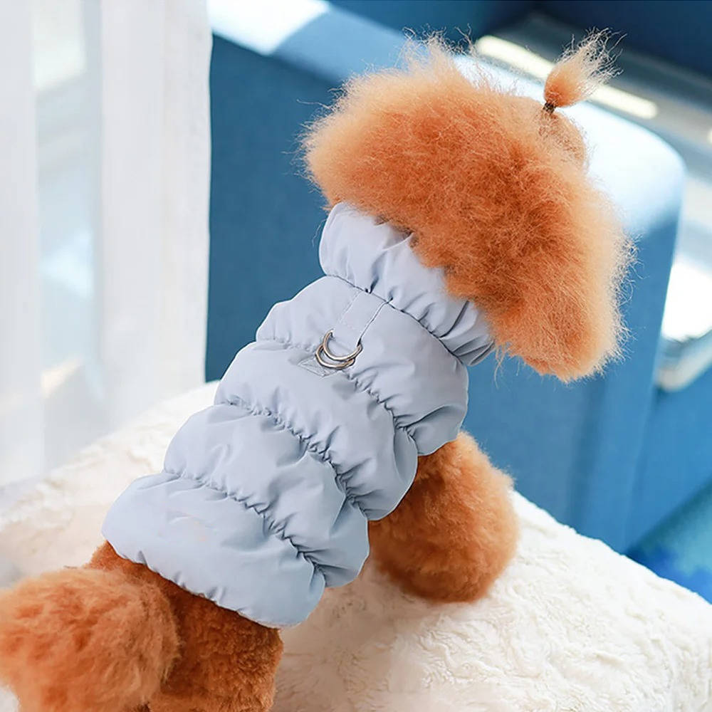 Dog Winter Coat Warm Cotton Fleece Jacket for Small Medium Pets