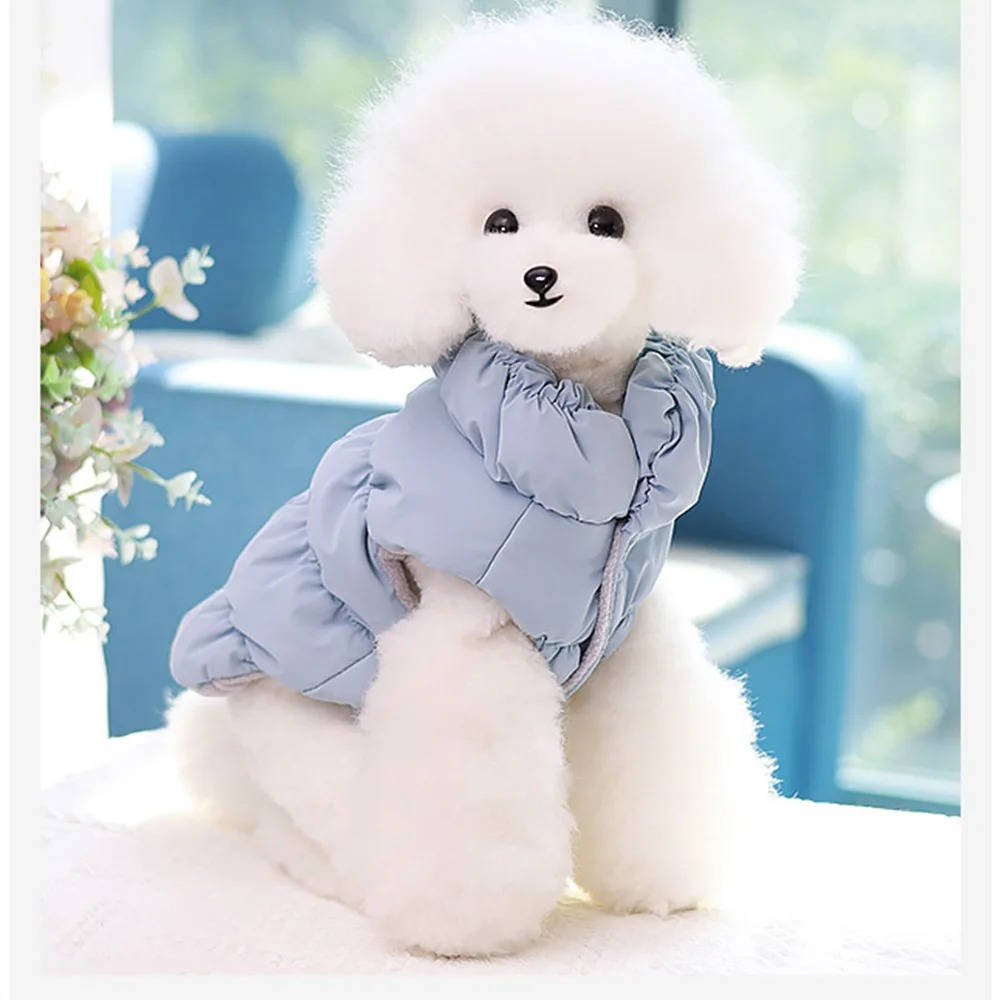 Dog Winter Coat Warm Cotton Fleece Jacket for Small Medium Pets