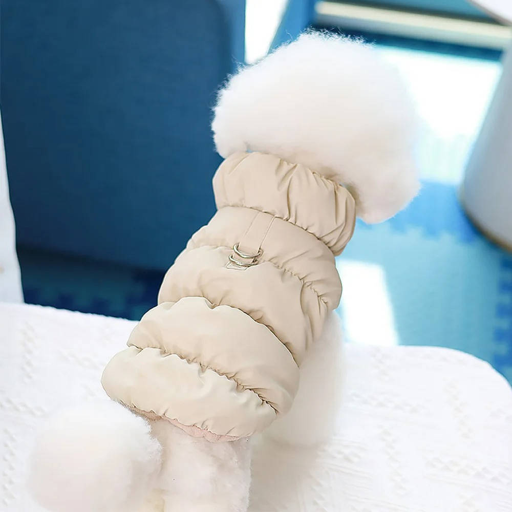Dog Winter Coat Warm Cotton Fleece Jacket for Small Medium Pets