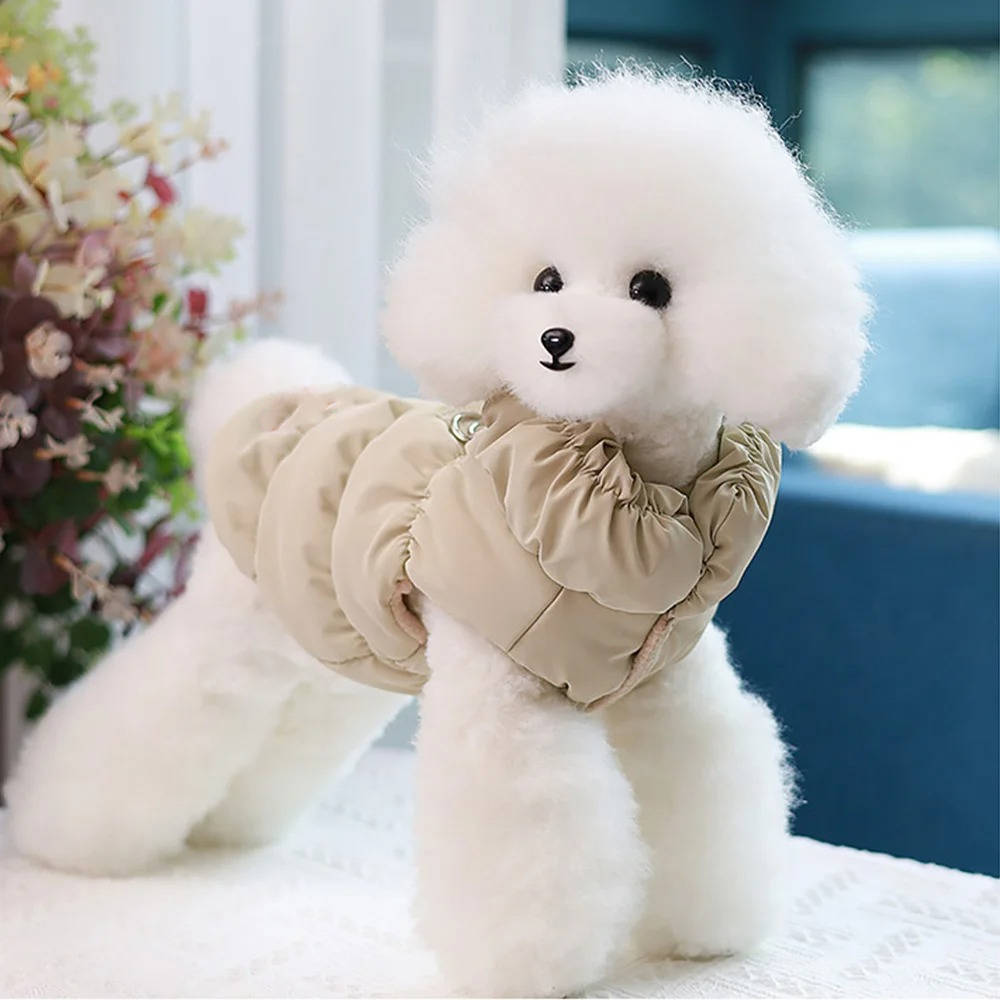 Dog Winter Coat Warm Cotton Fleece Jacket for Small Medium Pets