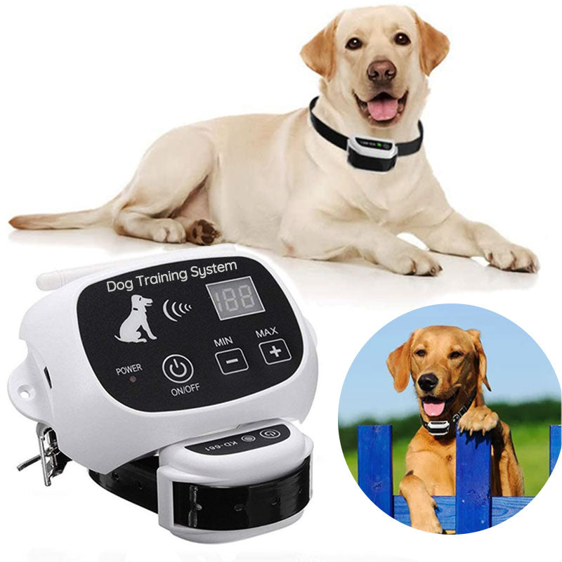 Wireless Dog Fence System with Adjustable Collar