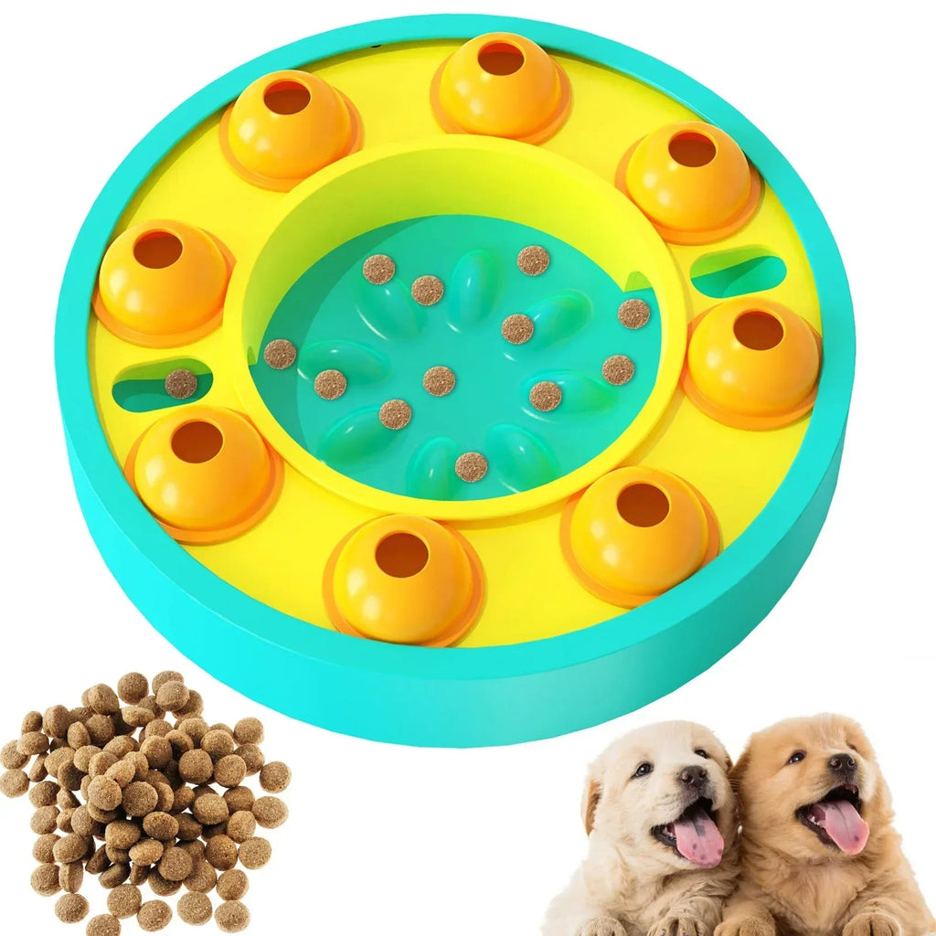 Interactive Dog Puzzle Snack Dispenser Toy